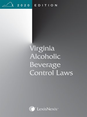 cover image of Virginia Alcoholic Beverage Control Laws